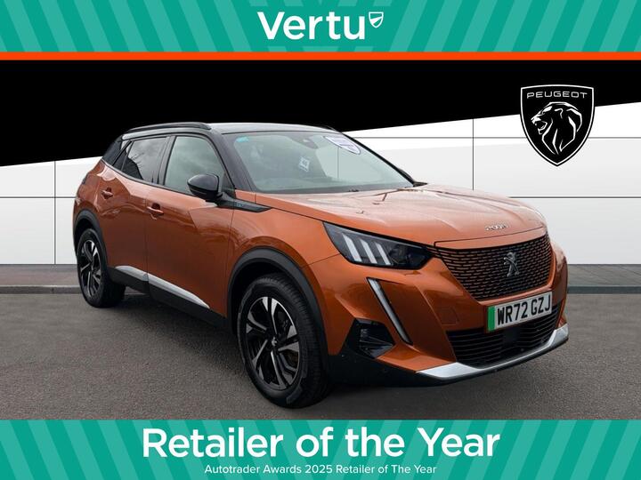 Peugeot E-2008 50kWh GT Auto 5dr (7kW Charger)