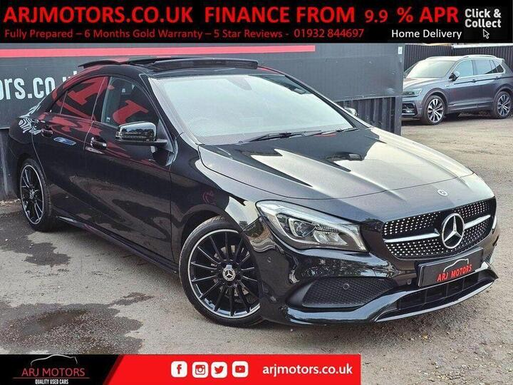 Mercedes-Benz CLA 1.6 CLA200 AMG Line Night Edition (Plus) Coupe Euro 6 (s/s) 4dr Mercedes-Benz CLA 1.6 CLA200 AMG Line Night Edition (Plus) Coupe Euro 6 (s/s) 4dr