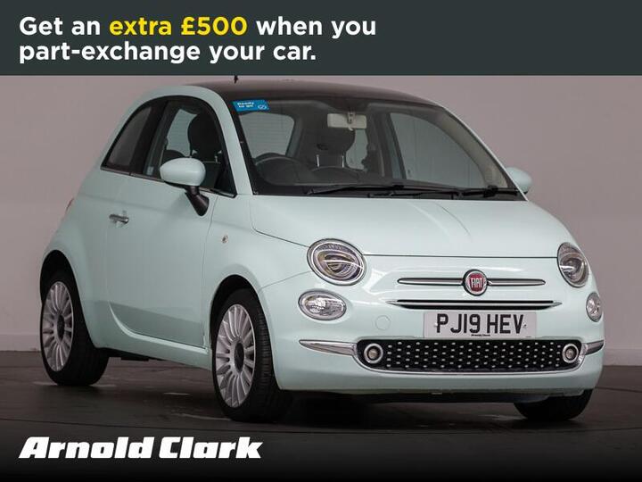 Fiat 500 1.2 Lounge Euro 6 (s/s) 3dr