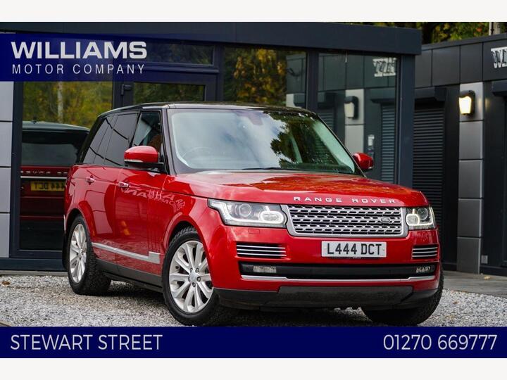 Land Rover RANGE ROVER 3.0 TD V6 Vogue SE Auto 4WD Euro 6 (s/s) 5dr Land Rover RANGE ROVER 3.0 TD V6 Vogue SE Auto 4WD Euro 6 (s/s) 5dr