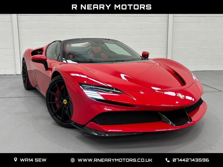 Ferrari SF90 Spider 4.0T V8 7.9kWh F1 DCT 4WD Euro 6 (s/s) 2dr