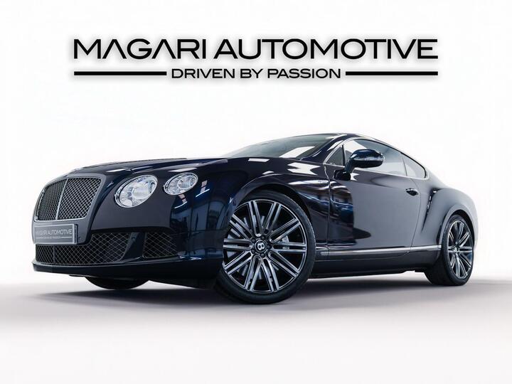 Bentley Continental 6.0 W12 GT Speed Auto 4WD Euro 5 2dr