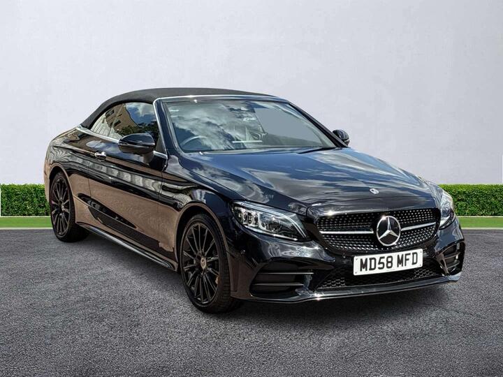 Mercedes-Benz C CLASS 2.0 C300h MHEV AMG Line Night Edition (Premium Plus) Cabriolet G-Tronic+ Euro 6 (s/s) 2dr