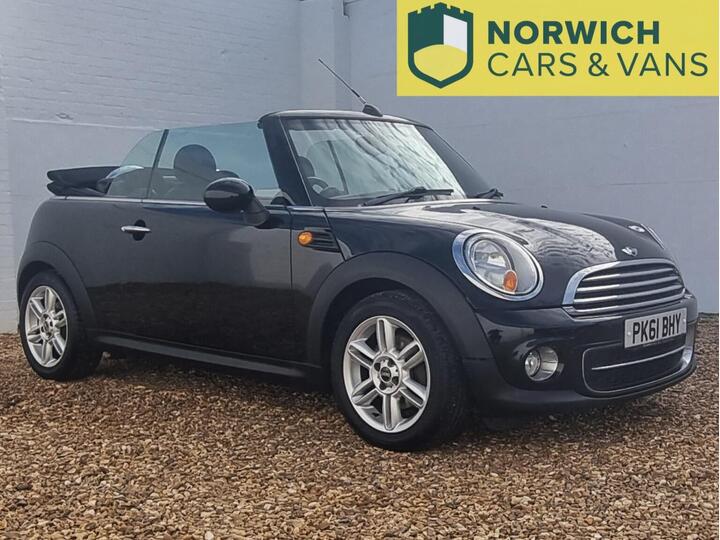 MINI CONVERTIBLE 1.6 Cooper D Euro 5 (s/s) 2dr MINI CONVERTIBLE 1.6 Cooper D Euro 5 (s/s) 2dr