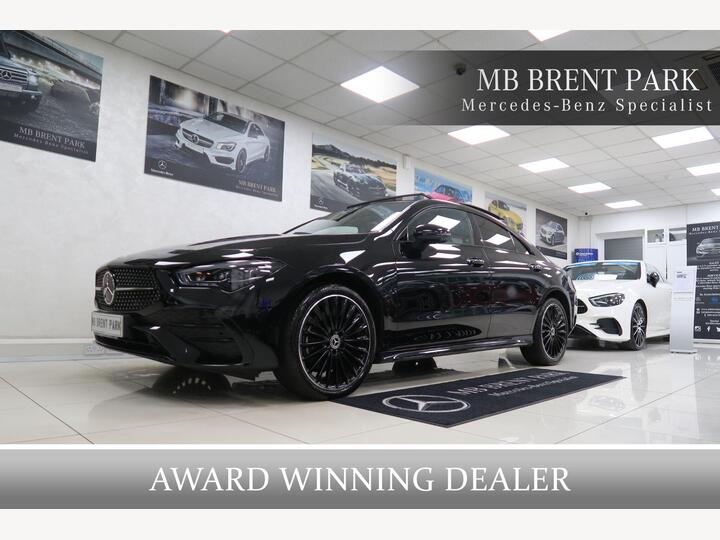 Mercedes-Benz CLA 1.3 CLA180h MHEV AMG Line (Premium Plus) Coupe 7G-DCT Euro 6 (s/s) 4dr Mercedes-Benz CLA 1.3 CLA180h MHEV AMG Line (Premium Plus) Coupe 7G-DCT Euro 6 (s/s) 4dr