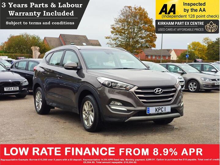 Hyundai TUCSON 1.6 GDi Blue Drive SE Nav Euro 6 (s/s) 5dr