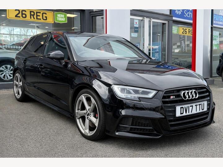 Audi S3 2.0 TFSI Black Edition Sportback S Tronic Quattro Euro 6 (s/s) 5dr