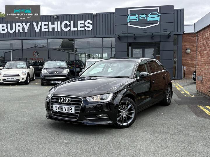 Audi A3 1.6 TDI Sport Sportback Quattro Euro 6 (s/s) 5dr