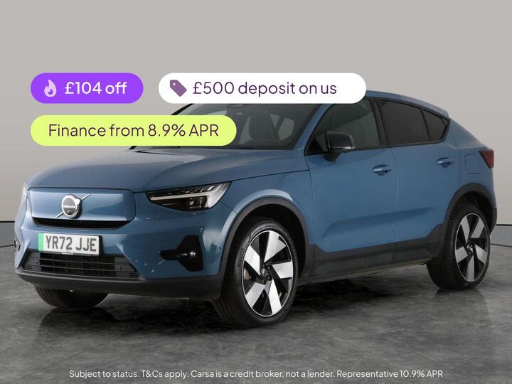 Volvo C40 Twin Recharge 78kWh Ultimate Auto AWD 5dr