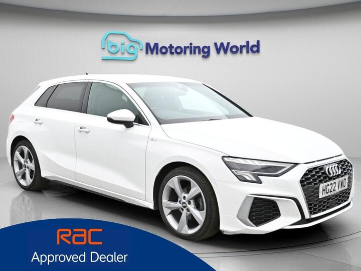 Audi A3 1.0 TFSI 30 S Line Sportback Euro 6 (s/s) 5dr