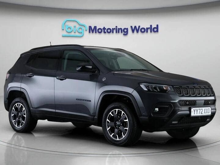Jeep Compass 1.3 GSE T4 11.4kWh Trailhawk Auto 4xe Euro 6 (s/s) 5dr Jeep Compass 1.3 GSE T4 11.4kWh Trailhawk Auto 4xe Euro 6 (s/s) 5dr