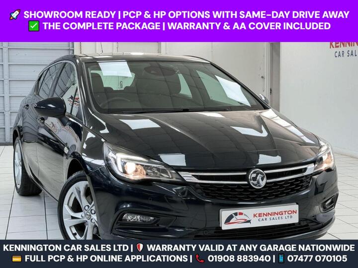 Vauxhall Astra 1.4i Turbo SRi Auto Euro 6 (s/s) 5dr