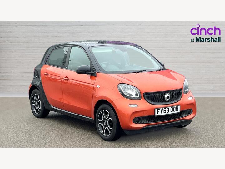 Smart Forfour 0.9T Prime (Premium) Twinamic Euro 6 (s/s) 5dr