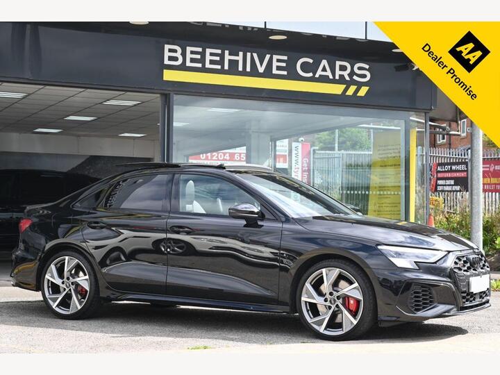 Audi S3 2.0 TFSI Black Edition S Tronic Quattro Euro 6 (s/s) 4dr