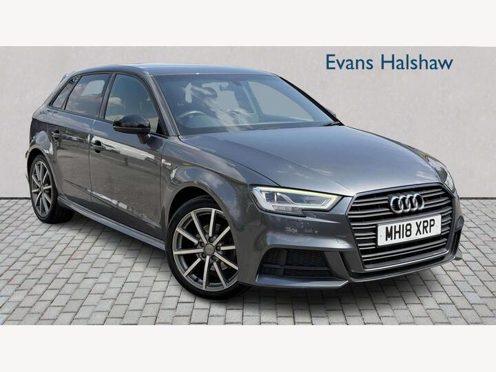 Audi A3 SPORTBACK SPECIAL EDITIONS 2.0 TDI Black Edition Sportback S Tronic Euro 6 (s/s) 5dr