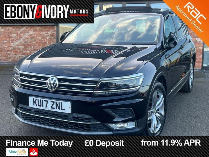 Volkswagen TIGUAN 2.0 TDI BlueMotion Tech SEL DSG 4Motion Euro 6 (s/s) 5dr Volkswagen TIGUAN 2.0 TDI BlueMotion Tech SEL DSG 4Motion Euro 6 (s/s) 5dr