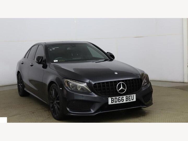 Mercedes-Benz C Class 1.6 C200d AMG Line (Premium) G-Tronic+ Euro 6 (s/s) 4dr