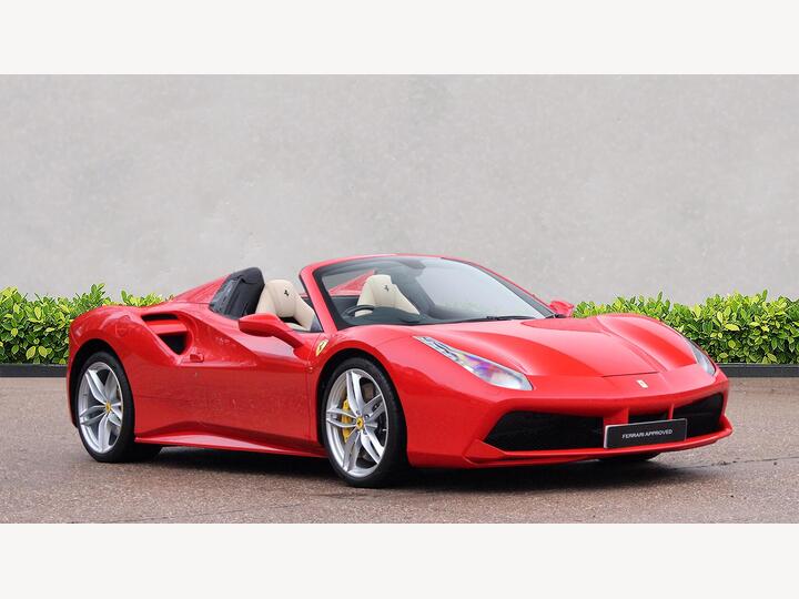 Ferrari 488 3.9T V8 Spider F1 DCT Euro 6 (s/s) 2dr
