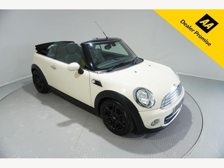 MINI CONVERTIBLE 1.6 Cooper D Euro 5 (s/s) 2dr MINI CONVERTIBLE 1.6 Cooper D Euro 5 (s/s) 2dr