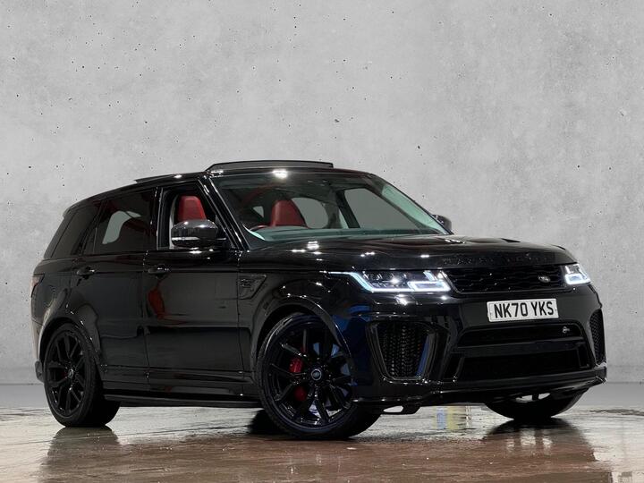 Land Rover Range Rover Sport 5.0 P575 V8 SVR Auto 4WD Euro 6 (s/s) 5dr Land Rover Range Rover Sport 5.0 P575 V8 SVR Auto 4WD Euro 6 (s/s) 5dr