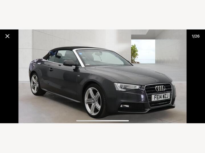 Audi A5 CABRIOLET 2.0 TDI S Line Special Edition Euro 5 (s/s) 2dr Audi A5 CABRIOLET 2.0 TDI S Line Special Edition Euro 5 (s/s) 2dr