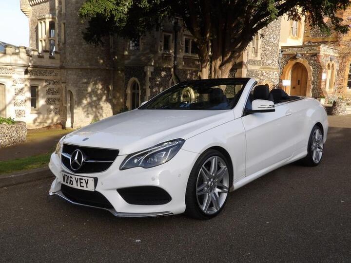 Mercedes-Benz E Class 3.0 E350d V6 AMG Line Edition Cabriolet G-Tronic+ Euro 6 (s/s) 2dr