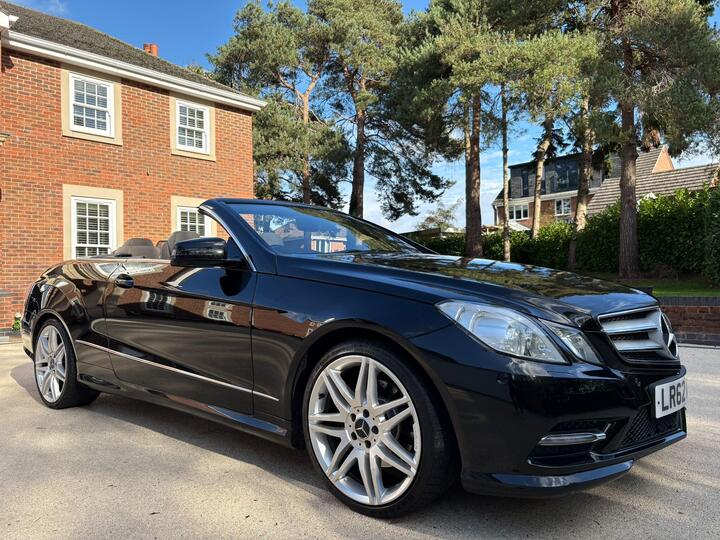 Mercedes-Benz E Class 2.1 E220 CDI BlueEfficiency Sport Cabriolet G-Tronic+ Euro 5 (s/s) 2dr