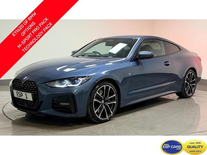 BMW 4 Series 2.0 420d MHT M Sport Auto XDrive Euro 6 (s/s) 2dr BMW 4 Series 2.0 420d MHT M Sport Auto XDrive Euro 6 (s/s) 2dr