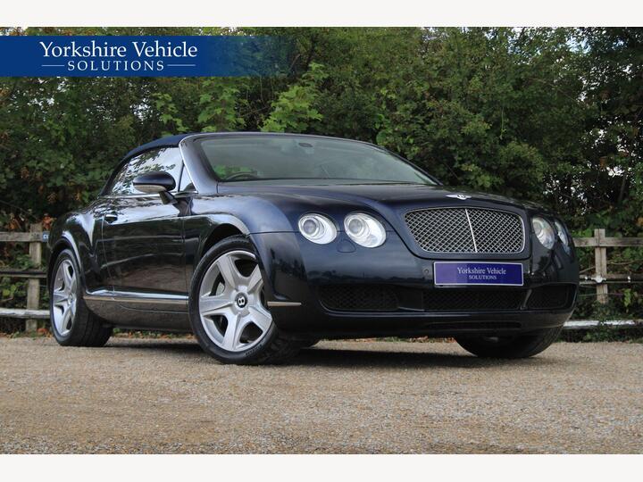 Bentley Continental 6.0 W12 GTC Auto 4WD Euro 4 2dr