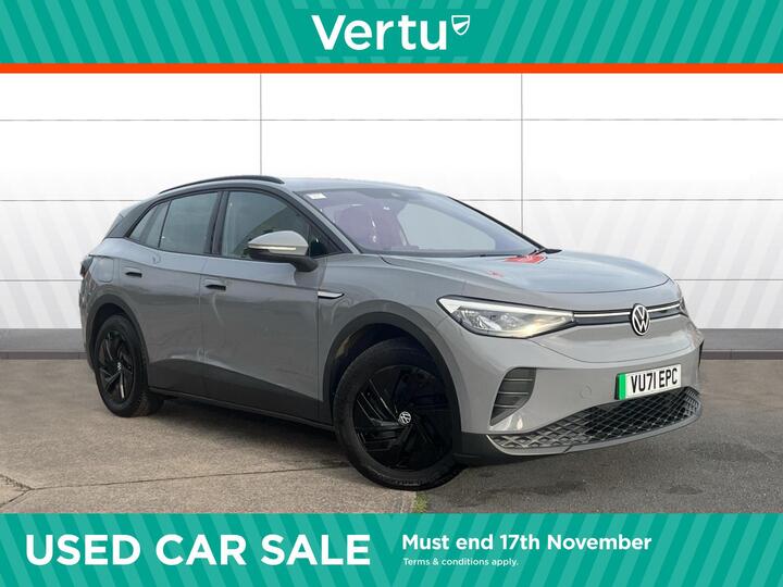 Volkswagen ID.4 Pure 52kWh Life Auto 5dr Volkswagen ID.4 Pure 52kWh Life Auto 5dr