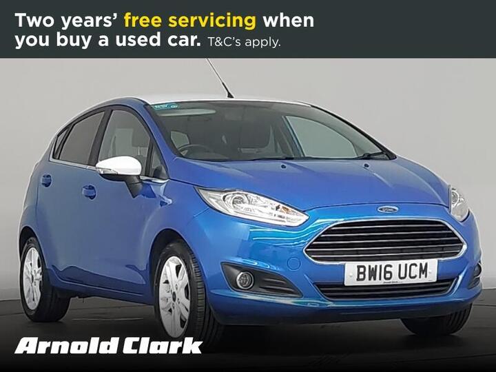 Ford Fiesta 1.25 Zetec Blue Edition Euro 6 5dr