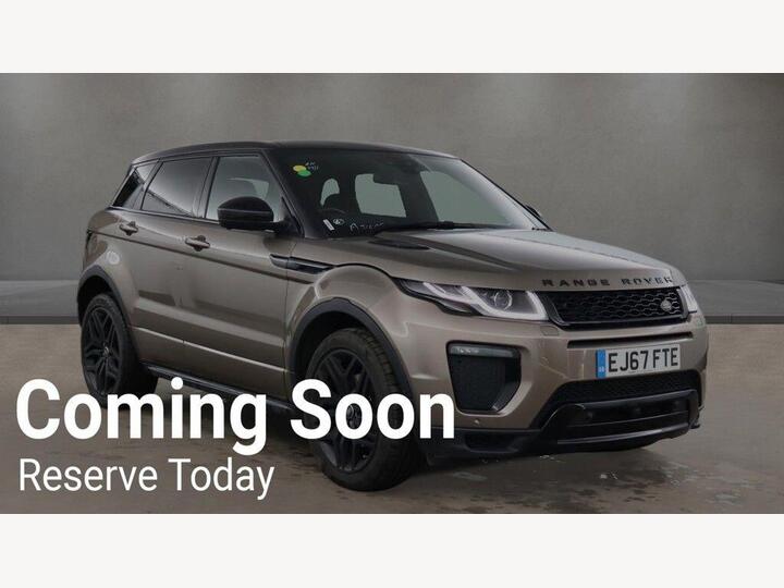 Land Rover Range Rover Evoque 2.0 TD4 HSE Dynamic Lux Auto 4WD Euro 6 (s/s) 5dr Land Rover Range Rover Evoque 2.0 TD4 HSE Dynamic Lux Auto 4WD Euro 6 (s/s) 5dr