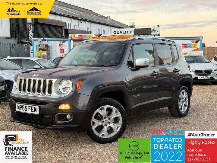 Jeep Renegade 2.0 MultiJetII Limited Auto 4WD Euro 6 (s/s) 5dr