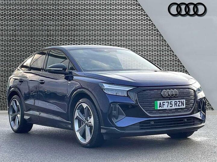 Audi Q4 E-tron Sportback 55 Black Edition Sportback Auto Quattro 5dr 82kWh