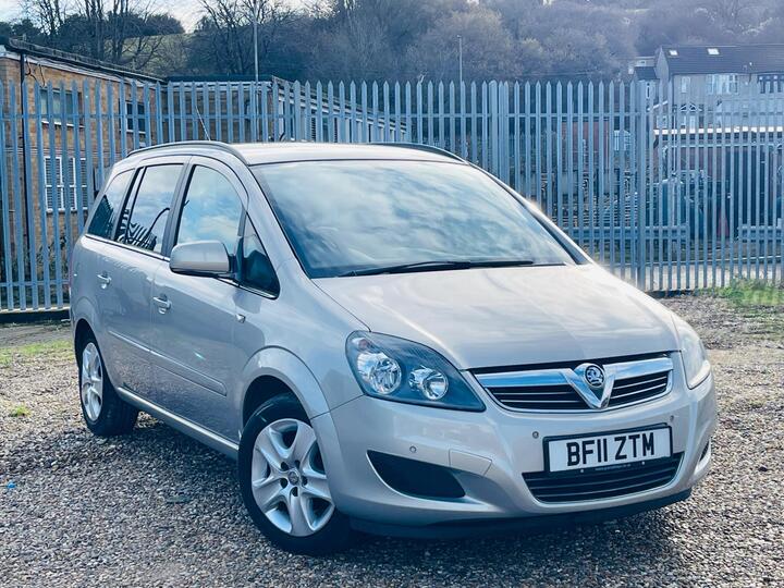 Vauxhall Zafira 1.6 16V Exclusiv Euro 5 5dr
