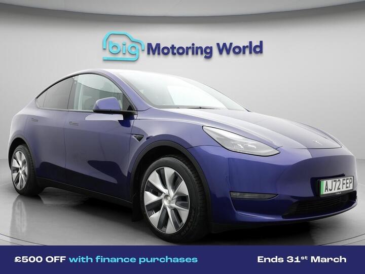 Tesla Model Y (Dual Motor) Long Range Auto 4WDE 5dr
