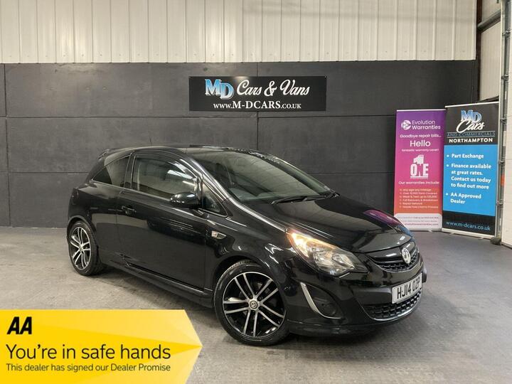 Vauxhall CORSA 1.4T 16V Black Edition Euro 5 (s/s) 3dr
