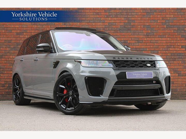 Land Rover Range Rover Sport 5.0 P575 V8 SVR Auto 4WD Euro 6 (s/s) 5dr Land Rover Range Rover Sport 5.0 P575 V8 SVR Auto 4WD Euro 6 (s/s) 5dr