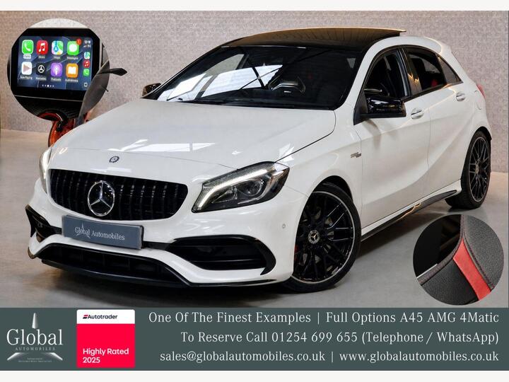 Mercedes-Benz A CLASS 2.0 A45 AMG (Premium) SpdS DCT 4MATIC Euro 6 (s/s) 5dr