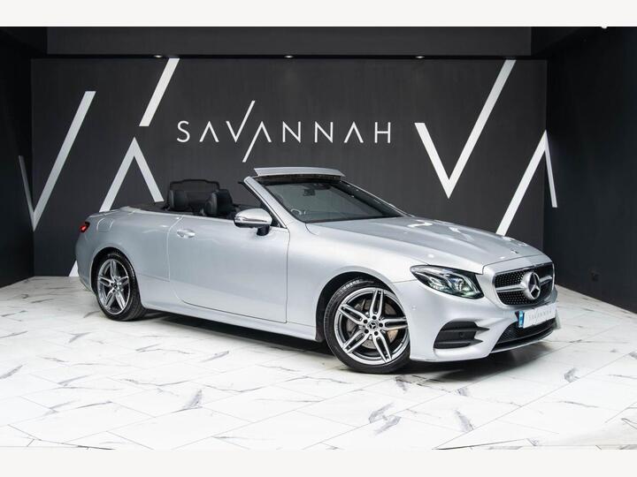 Mercedes-Benz E-CLASS 2.0 E220d AMG Line (Premium) Cabriolet G-Tronic+ Euro 6 (s/s) 2dr
