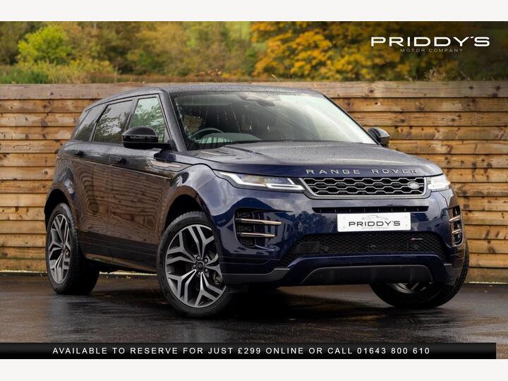 Land Rover RANGE ROVER EVOQUE 1.5 P300e 12.2kWh R-Dynamic HSE Auto 4WD Euro 6 (s/s) 5dr Land Rover RANGE ROVER EVOQUE 1.5 P300e 12.2kWh R-Dynamic HSE Auto 4WD Euro 6 (s/s) 5dr