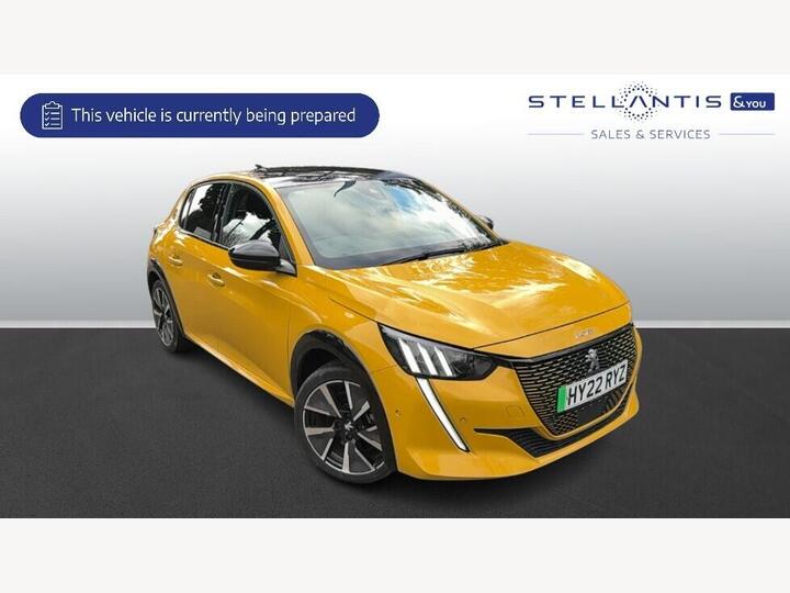 Peugeot E-208 50kWh GT Auto 5dr (7kW Charger)