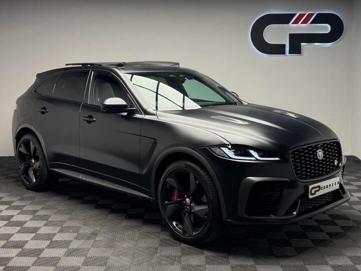 Jaguar F-PACE 5.0 P550 V8 SVR Quickshift AWD Euro 6 (s/s) 5dr