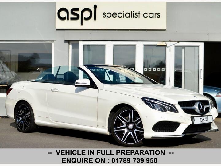 Mercedes-Benz E CLASS 3.5 E400 V6 AMG Line Cabriolet G-Tronic+ Euro 6 (s/s) 2dr