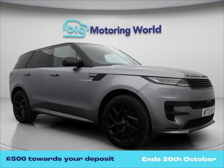 Land Rover Range Rover Sport 3.0 P440e 38.2kWh Dynamic SE Auto 4WD Euro 6 (s/s) 5dr