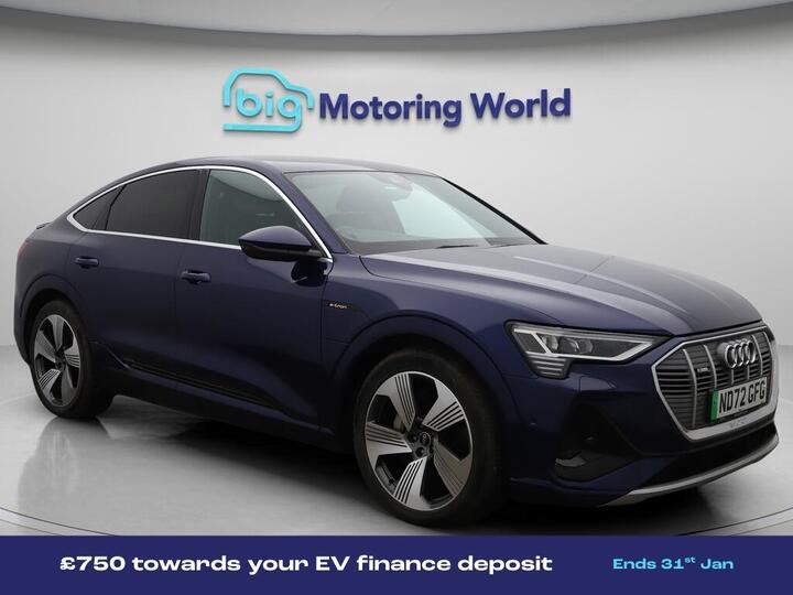 Audi E-tron 55 S Line Sportback Auto Quattro 5dr 95kWh (11kW Charger)