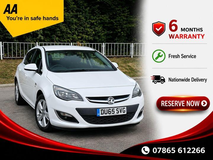 Vauxhall Astra 1.4i SRi Euro 6 5dr