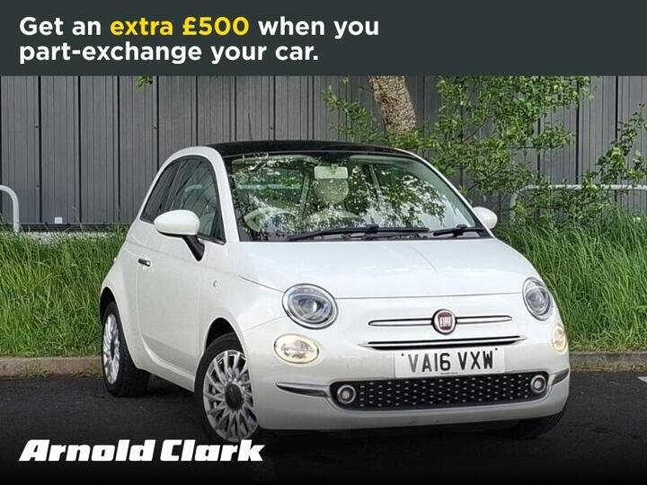 Fiat 500 1.2 Lounge Euro 6 (s/s) 3dr