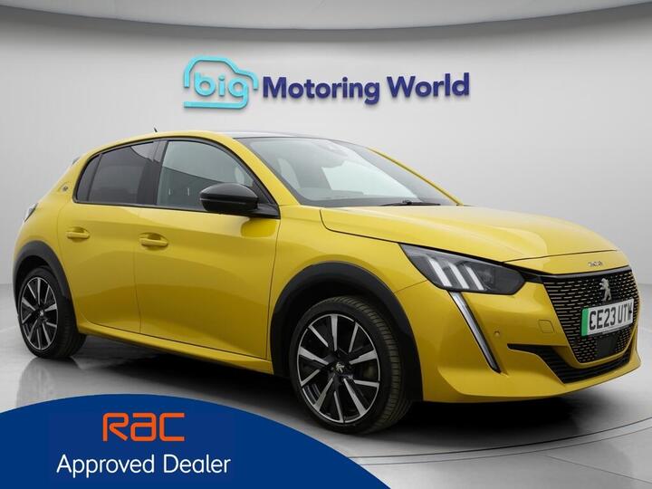 Peugeot E-208 50kWh GT Auto 5dr (7.4kW Charger)