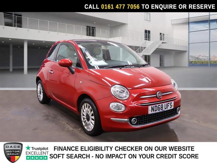 Fiat 500 1.2 Lounge Euro 6 (s/s) 3dr